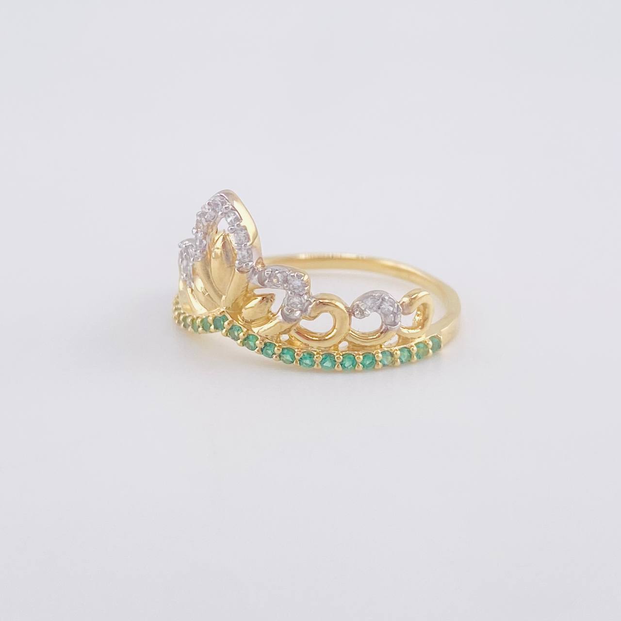 Crown Ring 2.1g / T6 Yellow Gold 18K