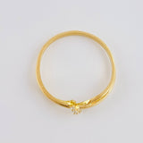 Intertwined Infinity Ring 1.25g / Size 6 1/2 Yellow Gold 18K