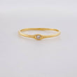 Anillo Zirconia 1.15g / T7 1/4 Oro Amarillo 18K