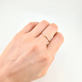 Anillo Zirconia 1.15g / T7 1/4 Oro Amarillo 18K