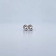 Topos Bola 0.55gr / 4mm Lisa Oro Blanco 18K &