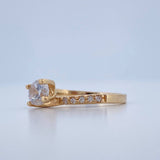 Anillo Lineas Invertidas 1.75gr / T5 3/4 / Oro Amarillo 18K $
