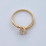 Anillo Lineas Invertidas 1.75gr / T5 3/4 / Oro Amarillo 18K $