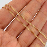 Cadena Cubana 1.6gr / 23 1/2 in / Oro Amarillo +1 18K +