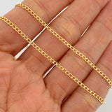 Cuban Links 2.2gr / 23 1/2 in / 18K Gold +1 +