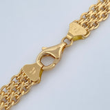 Bismark Chain 21.7gr / 23 3/4 in / 18K Gold +1 +