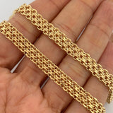 Bismark Chain 21.7gr / 23 3/4 in / 18K Gold +1 +