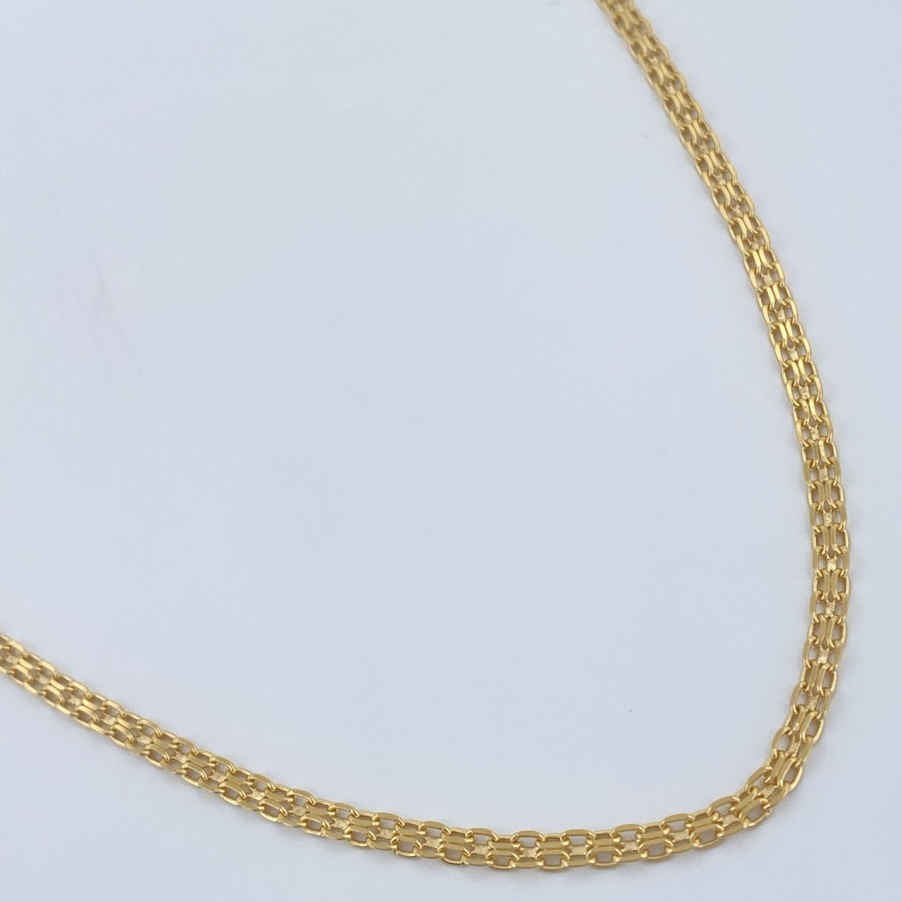 Cadena China 3.45gr / 23 1/2 in / Oro Amarillo +1 18K +