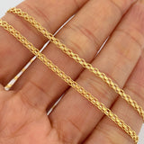 Cadena China 3.45gr / 23 1/2 in / Oro Amarillo +1 18K +