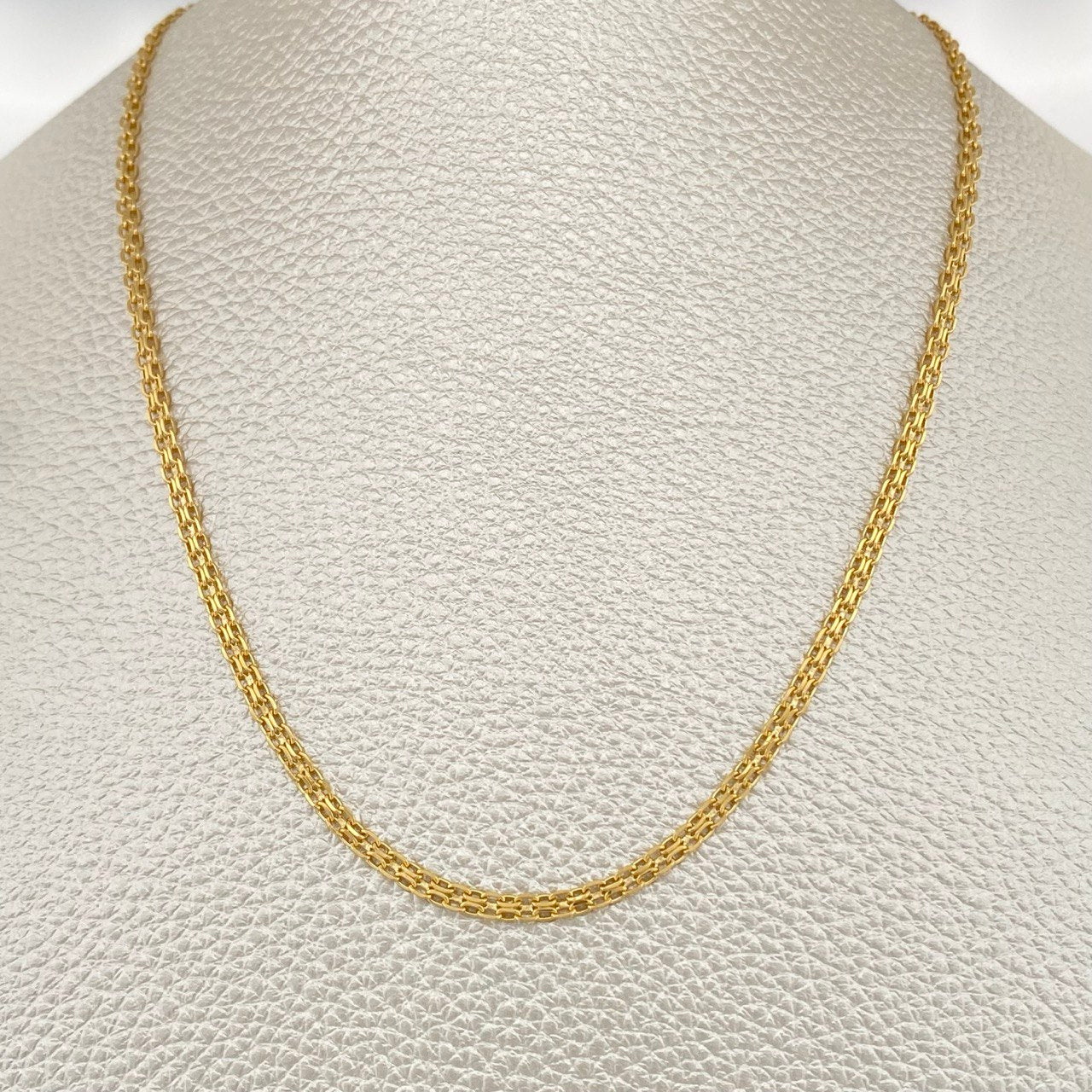 Cadena China 3.45gr / 23 1/2 in / Oro Amarillo +1 18K +