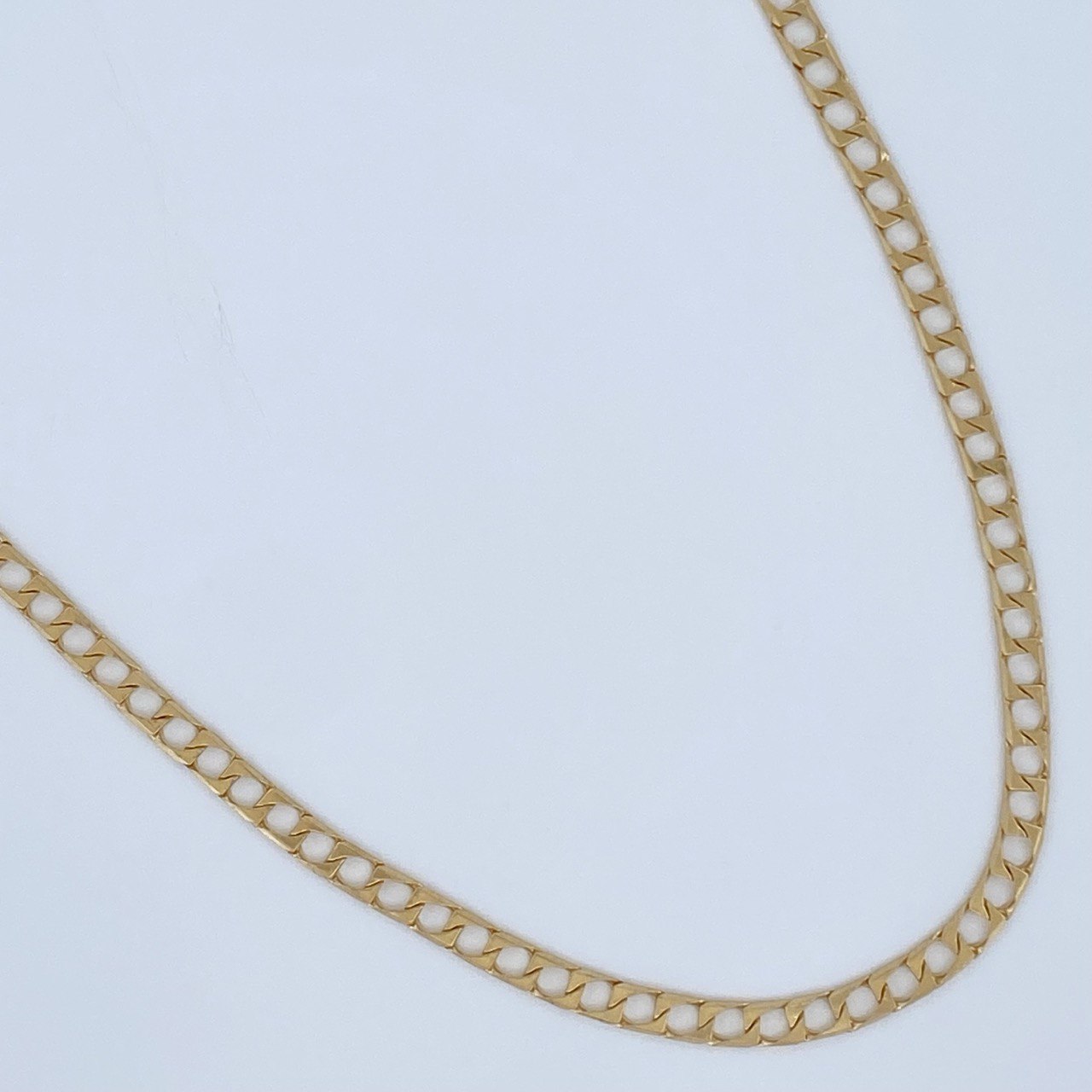 Panzer Chain 13.8gr / 23 1/2 in / 18K Gold +1 +