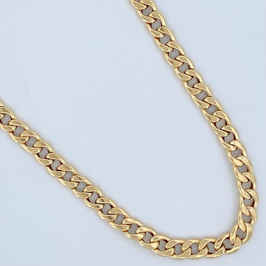 Cuban Links 6.15gr / 23 3/4 in / 18K Gold +1 +