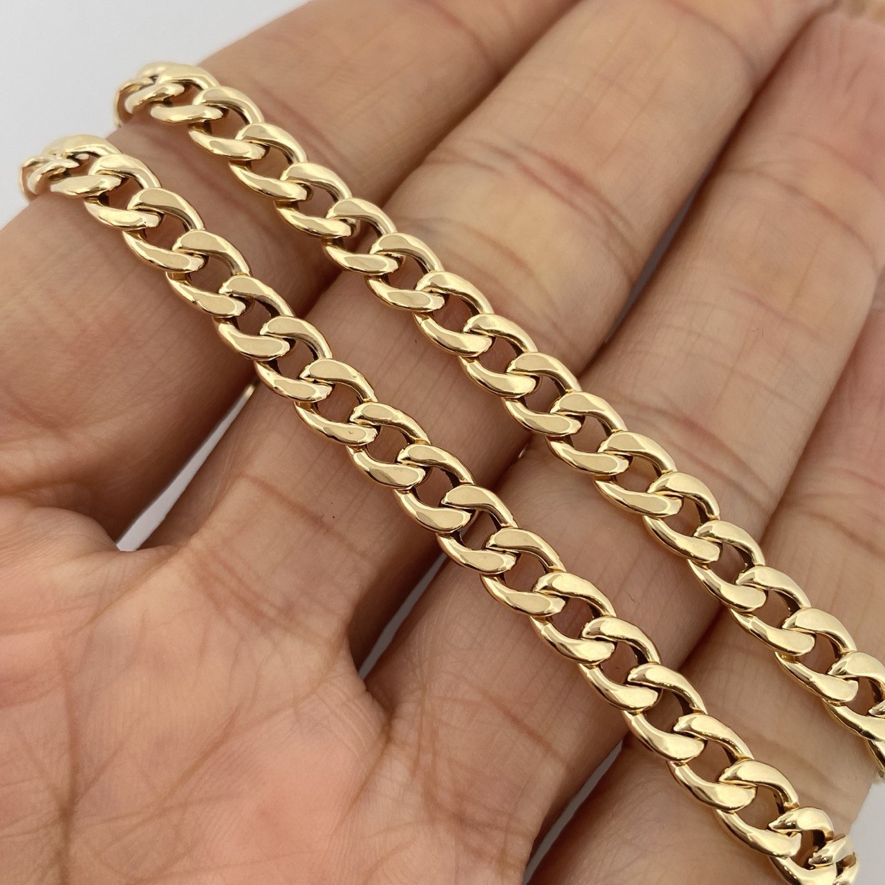 Cuban Links 6.15gr / 23 3/4 in / 18K Gold +1 +