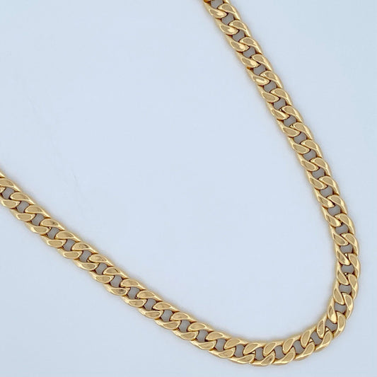 Cuban Links 8.65gr / 23 1/2 in / 18K Gold +1 +