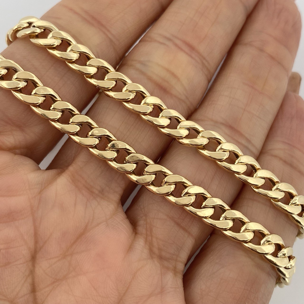 Cuban Links 8.65gr / 23 1/2 in / 18K Gold +1 +
