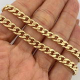 Cuban Links 8.65gr / 23 1/2 in / 18K Gold +1 +