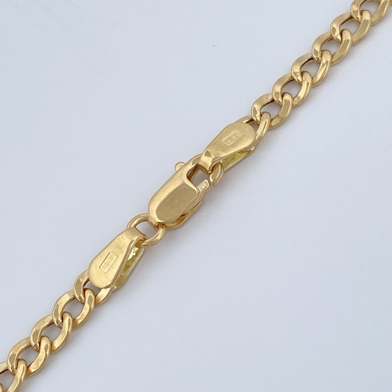 Cuban Links 5.3gr / 23 1/2 in / 18K Gold +1 +