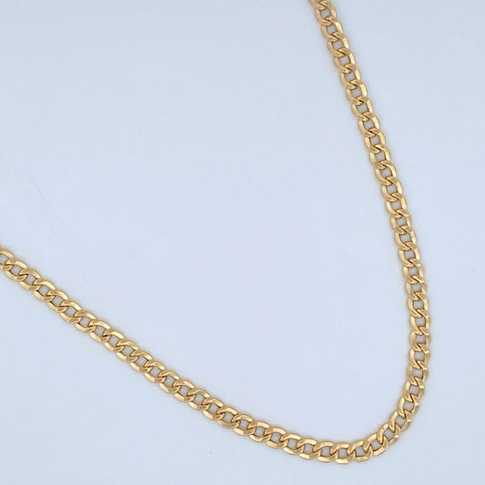 Cuban Links 5.3gr / 23 1/2 in / 18K Gold +1 +