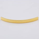 Herraje Tubular 0.4 g / 1 1/2 in Oro Amarillo 18K