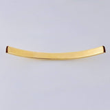 Herraje Tubular 0.4 g / 1 1/2 in Oro Amarillo 18K