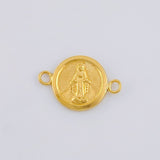 Herraje Virgen Milagrosa 0.55 g / 3/4 in Oro Amarillo 18K