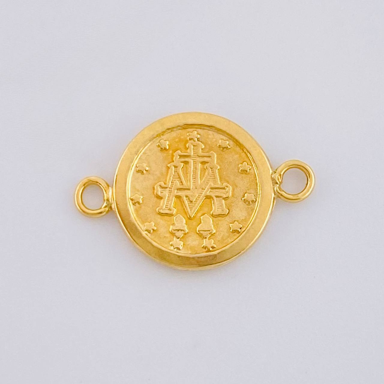 Herraje Virgen Milagrosa 0.55 g / 3/4 in Oro Amarillo 18K