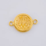 Herraje Virgen Milagrosa 0.55 g / 3/4 in Oro Amarillo 18K