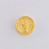 Herraje Virgen Milagrosa 0.75 g / 1/2 in Oro Amarillo 18K