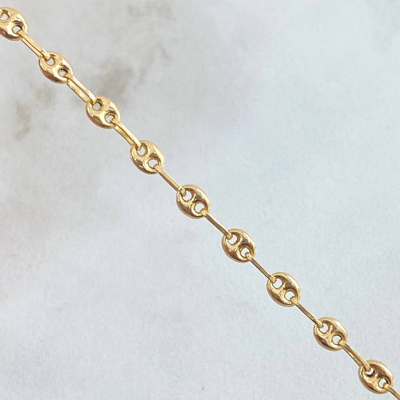 Bracelet GC 2.1gr / 7.7in / 18K Yellow Gold ©