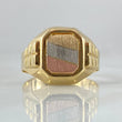 Signet Ring 4.65gr / Size 10 3/4 / 18K Gold *