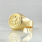 San Benito Ring 2.35gr / Size 10 1/4 / 18K Gold *