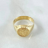 San Benito Ring 2.35gr / Size 10 1/4 / 18K Gold *