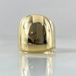 Smooth Ring 3.1gr / Size 8 3/4 / 18K Gold ©