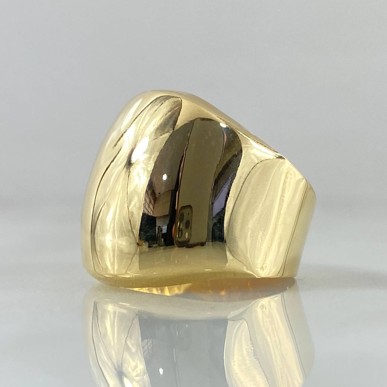 Plain Ring 3.15gr / Size 8 / 18K Gold *