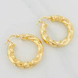 Candongas Lupe 5.55 g / 1 1/4 in Oro Amarillo 18K