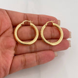 Candongas Lore 4 g / 1 1/4 in Oro Amarillo 18K