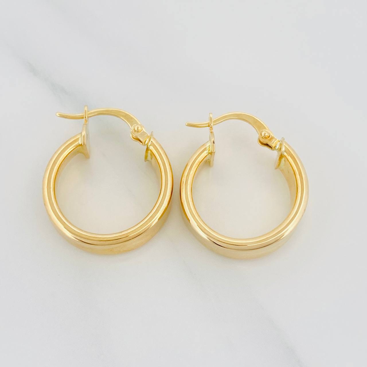 Candongas Fabi 3.2 g / 3/4 in Oro Amarillo 18K