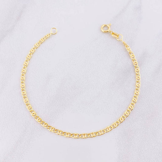 Pulso Lumachina 1.65g / 7 1/4 in / 2.7mm Oro Amarillo 18K