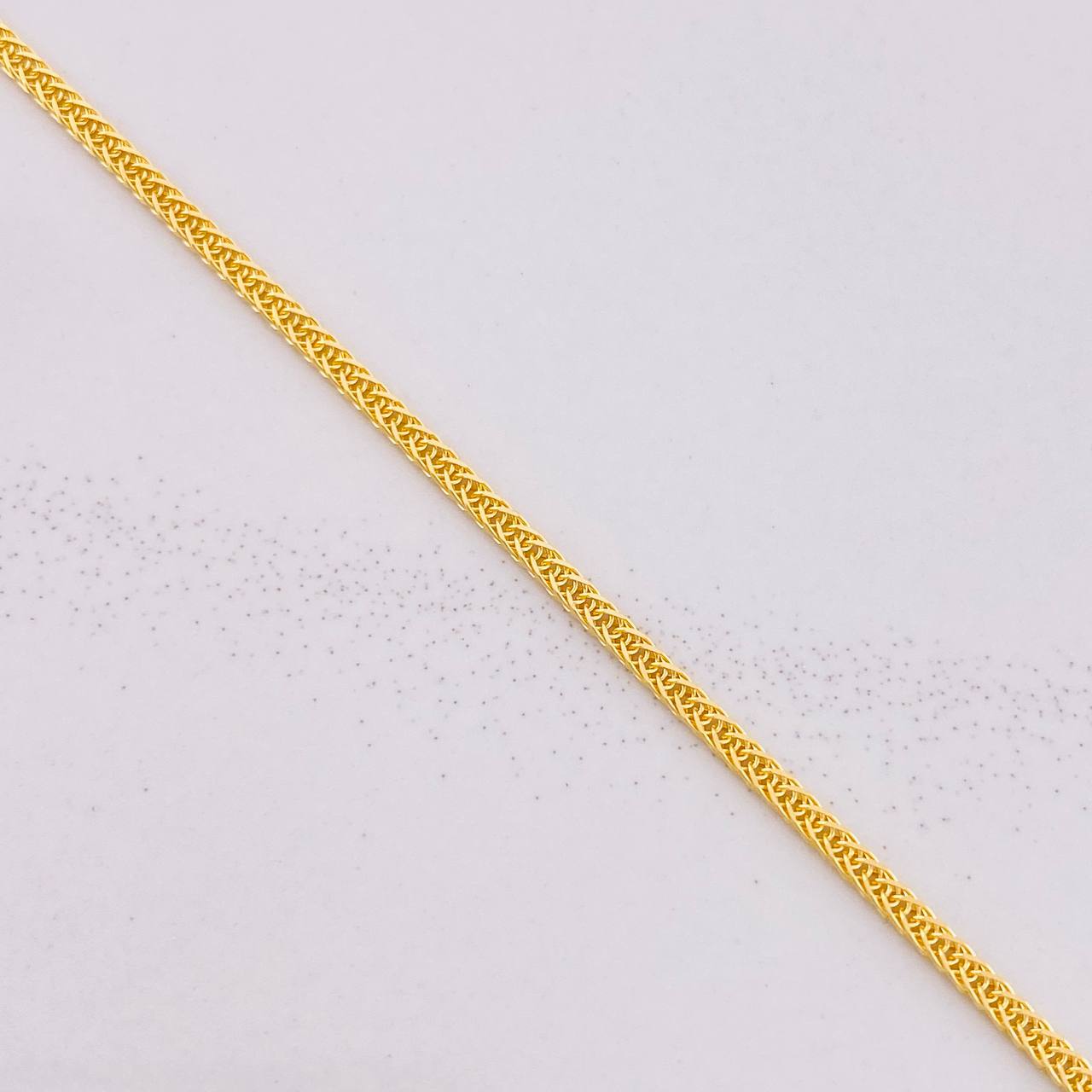 Pulso Franco 1.5g / 7 3/4 in / 1.13mm Oro Amarillo 18K