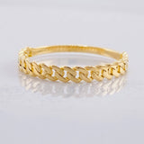 Anillo Cubano 0.95g / T5 1/4 Oro Amarillo 18K