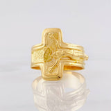 Christ Cross Ring 3.65g / T9 Yellow Gold 18K