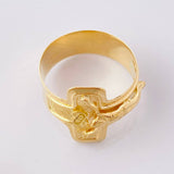 Christ Cross Ring 3.65g / T9 Yellow Gold 18K