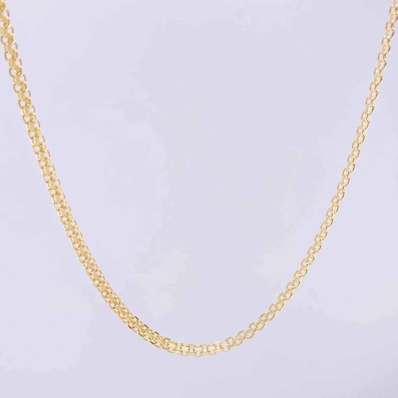 Cadena China 2.8g / 20 in / 1.45mm Oro Amarillo 18K