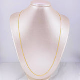 Cadena China 5.7g / 24 in / 2.2mm Oro Amarillo 18K