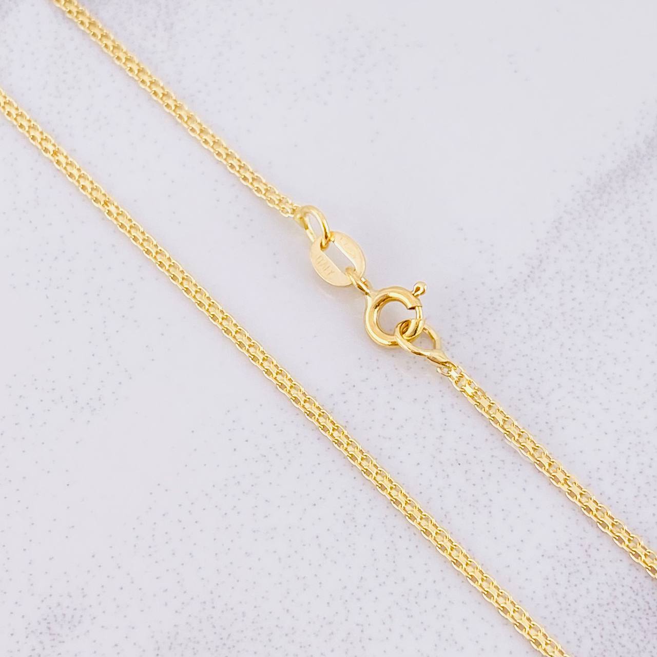 Cadena China 2.5g / 18 in / 1.5mm Oro Amarillo 18K