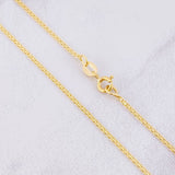 Cadena China 2.5g / 18 in / 1.5mm Oro Amarillo 18K