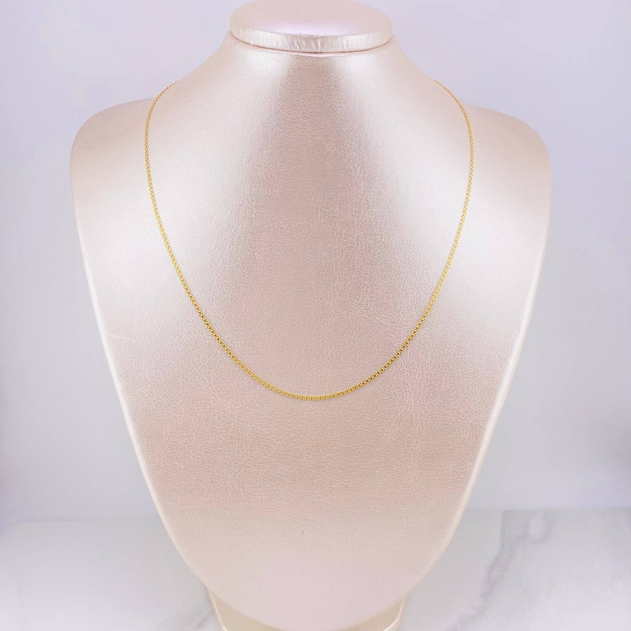 Cadena China 2.5g / 18 in / 1.5mm Oro Amarillo 18K