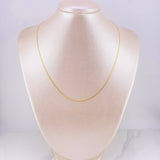 Cadena China 2.5g / 18 in / 1.5mm Oro Amarillo 18K