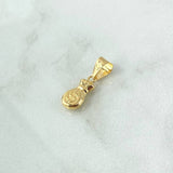 Pendant Money Bag 0.55gr / 2cm / Smooth Yellow Gold 18K Pendant