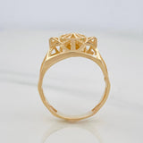 Anillo Pantera Filigrana 4.2 g / T8 Oro Amarillo 18K